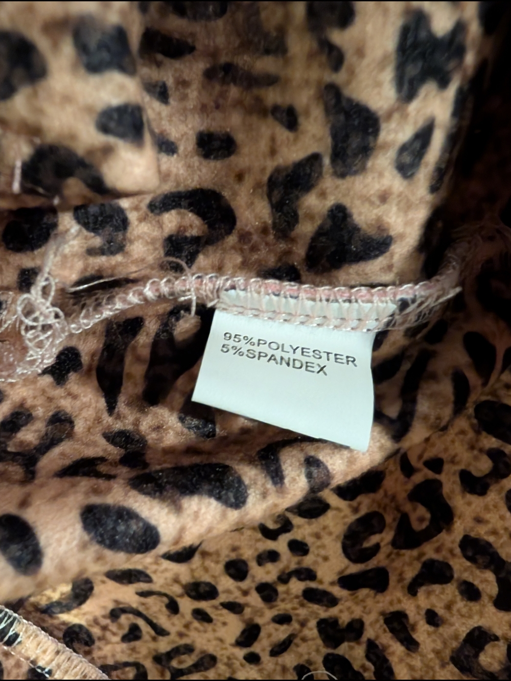Pink Leopard-Trim Women's Blazer Jacket - Picture 4 of 5
